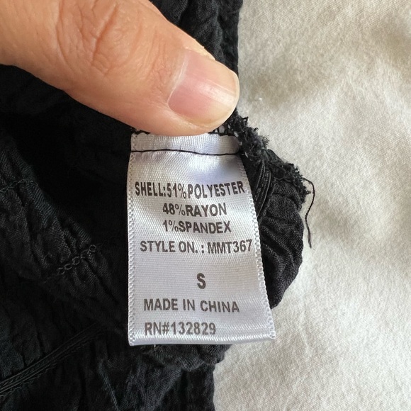 Cropped puff sleeve blouse - Picture 4 of 4